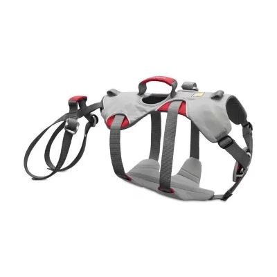 RUFFWEAR  - Doubleback Harness - Harnais pour chien Cloudburst Gray - XS (43 - 56 cm)