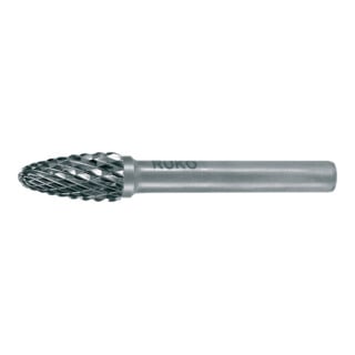 RUKO  116031 - Fresas metal duro forma - RBF Arco completo (8 x 60 mm)