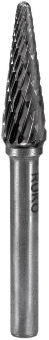 RUKO  116234 - Fresas metal duro forma - KEL Cono redondo (08 x 70 mm)