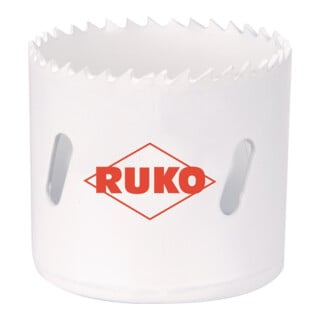  Ruko Hss-co 8 Bimetal &Oslash; 40 Mm Drilling Crown Blanc