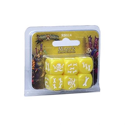 ASMODEE Rum & Bones Set De D&eacute;s Le Redoutable Fl&eacute;au De Mazu