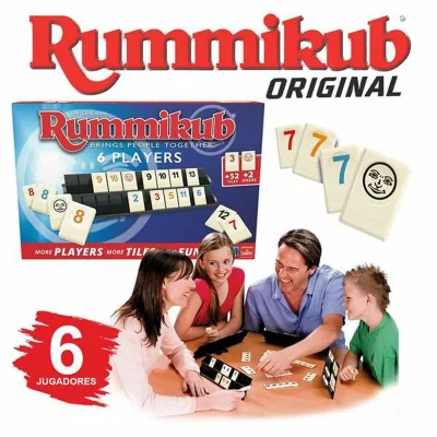 GOLIATH Rummikub Original 6 Joueurs Multicolore ( 50412)