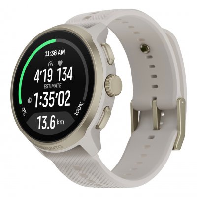 SUUNTO Run 2 4 Go Bluetooth Gris avec bracelet Or plume