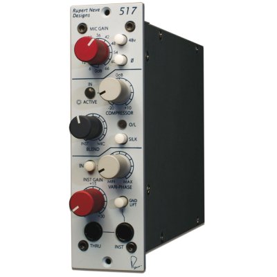 RUPERT NEVE DESIGNS Rupert Neve Portico 517 Pr&eacute;amplificateur/DI/Compresseur Lunchbox de la s&eacute;rie 500