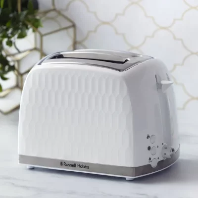 RUSSELL HOBBS Rusell Hobbs 27010-56 Toaster `Honeycomb` Blanc