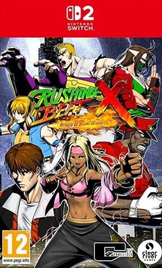 JUST FOR GAMES Rushing Beat X: Return of the Brawl Brothers &bull; Jeu Nintendo Switch 2
