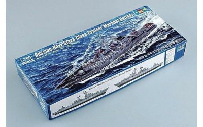 TRUMPETER Russ. Kreuzer M. Ustinov Slava Klasse- 1:700e - 