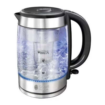 RUSSELL HOBBS  20760-57 Bouilloire en Verre Filtrante 1L Clarity