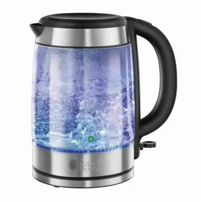 RUSSELL HOBBS  Bouilloire en verre 1,7 litre 21600-57 - Argent