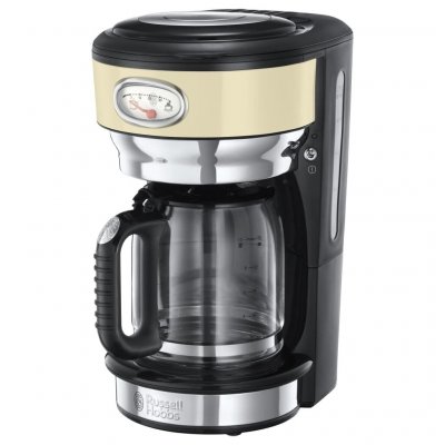 RUSSELL HOBBS  Cafeti&egrave;re filtre Retro cr&egrave;me