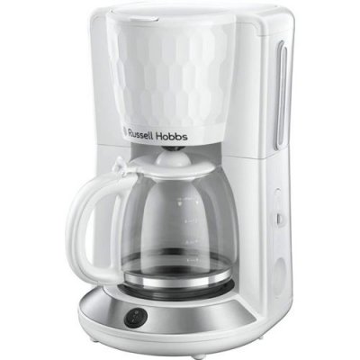 RUSSELL HOBBS  Honeycomb 27010-56 - Cafeti&egrave;re - 15 tasses - blanc
