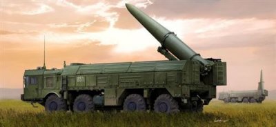 TRUMPETER Russian 9p78-1 Tel For 9k720 Iskander-m System (ss-26 Stone)- 1:35e -