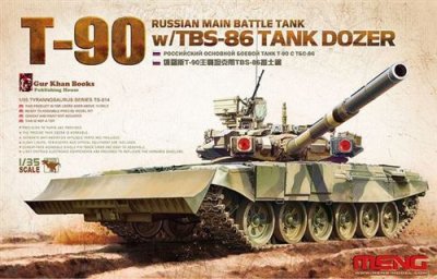 MENG Russian Main Battle Tank T-90 W/tbs-86 - 1:35e - -model