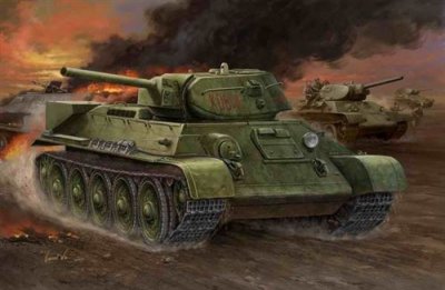 HOBBY BOSS Russian T-34/76 (1942 No.112) Tank - 1:48e - 
