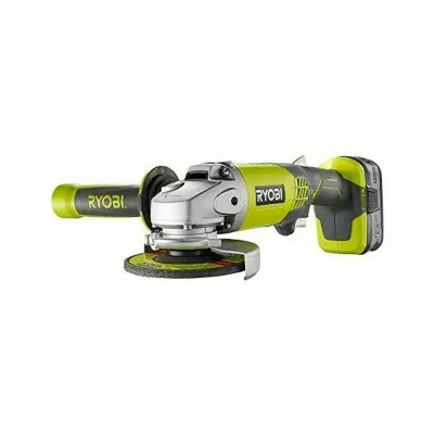 RYOBI  - Meuleuse D'angle &Agrave; Batterie 18v 4,0ah Li-ion Disque 115 Mm - R18ag-140s