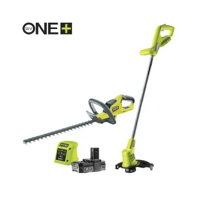 RYOBI  - Pack Duo Coupe Bordure et Taille haie 18V one+ (1x2,0Ah) RHT1845LT25M20 5133005568