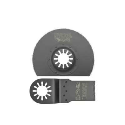 RYOBI  rak02mt Lame universelle multi outil, 2&nbsp;pi&egrave;ces