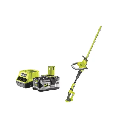 RYOBI  taille-haies t&eacute;lescopique - Vert