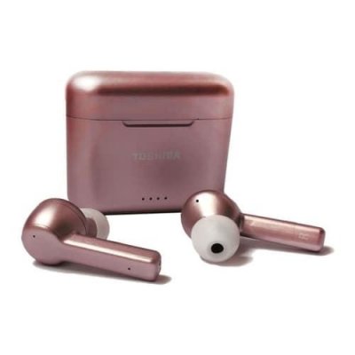 TOSHIBA RZE-BT750EPN - Ecouteurs sans fil avec micro - intra-auriculaire - Bluetooth - rose gold