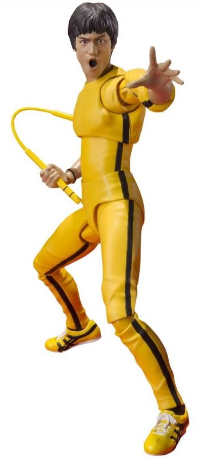 BANDAI S.h.figuarts Bruce Lee (yellow Track Suit) Approx. 140mm Pvc&abs Painted Fine Art Figure 