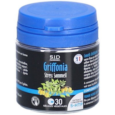 SID NUTRITION S.i.d Nutrition Griffonia 30 G&eacute;lules - Pilulier 30 G&eacute;lules