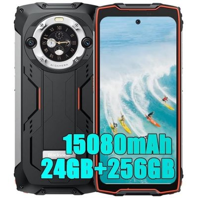 BLACKVIEW S60 Smartphone Robuste 3Go RAM/16Go ROM 5,7 Ecran 4980mAh Double SIM GPS - Orange