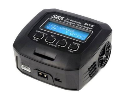  S65 Chargeur multifonction de mod&eacute;lisme 6 A Li-polym&egrave;re, LiFePO, Li-ion, LiHV, NiMH, NiCd, plomb