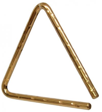 SABIAN  HH Hammered B8 triangle bronze 8 pouces