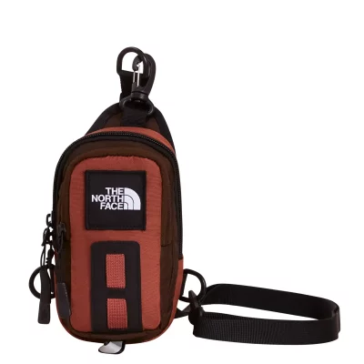 THE NORTH FACE Sac &agrave; bandouli&egrave;re  Hot Shot 2L marron rouge noir