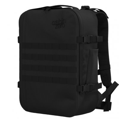 CABINZERO Sac &agrave; dos cabine Military 36 Litres Absolute Black 55 1201 ABSOLUT BLACK