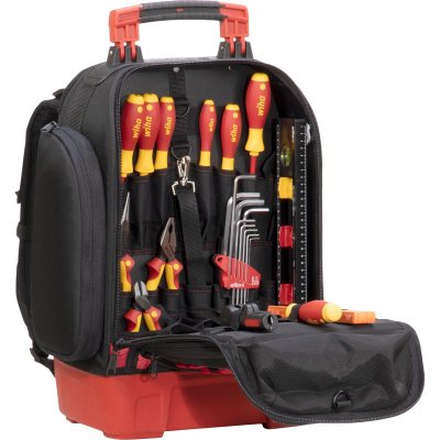 WIHA Sac &agrave; dos d'outils electric  - 28pcs - 45528 45528