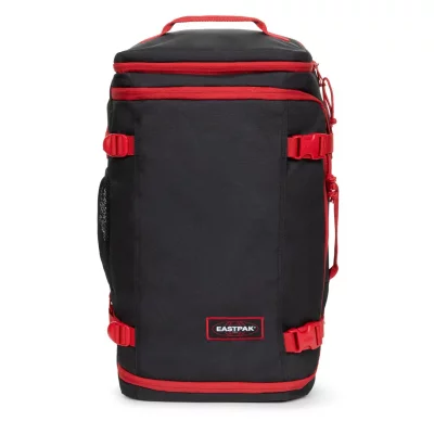 EASTPAK Sac &agrave; dos  Carry Pack gris fonc&eacute; rouge intense