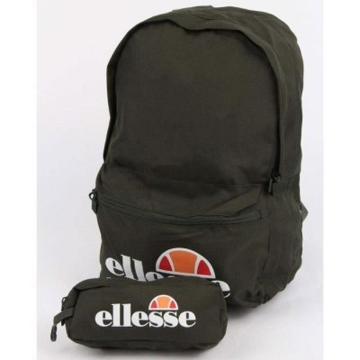 ELLESSE Sac &agrave; dos et trousse Rolby Backpack & Pencil Case 14 litres Khaki