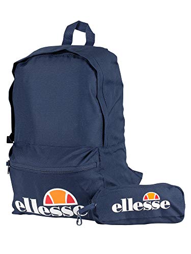 ELLESSE Sac &agrave; dos et trousse Rolby Backpack & Pencil Case 14 litres Navy