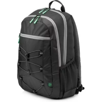 HP Sac &agrave; dos  Active 15.6''Noir /Vert menthe, Leger, impermeable, rembourre, r&eacute;si
