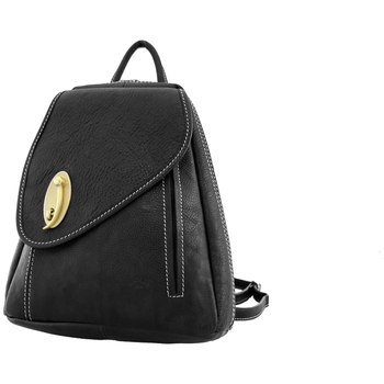 KATANA Sac &agrave; dos  cuir de Vachette K 322016 - Noir - Cuir - Femme