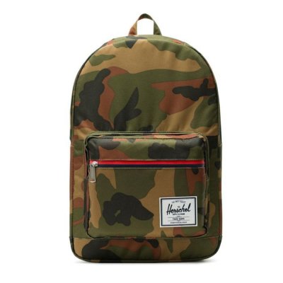 HERSCHEL Sac &agrave; dos Pop Quiz 20 Litres Woodland camo multi zip