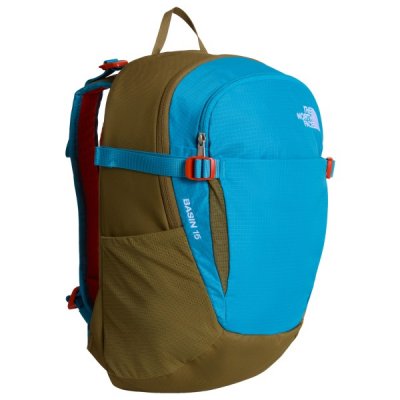 THE NORTH FACE Sac &agrave; dos  Basin 15L bleu vif vert kaki