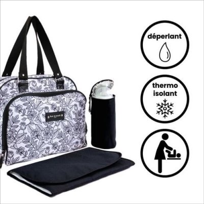 BABY ON BOARD Sac a langer  simply - rose 216710060