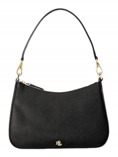 LAUREN RALPH LAUREN Sac &agrave; main Danni 26 en cuir Noir 