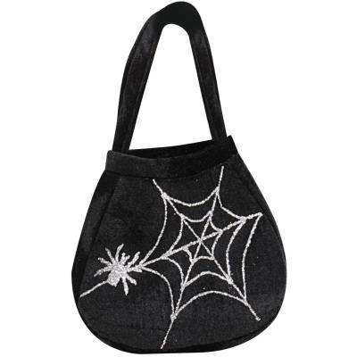 W WIDMANN MILANO PARTY FASHION Sac araign&eacute;e et toile adulte Halloween taille unique