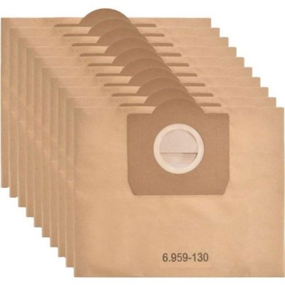 PHONILLICO Sac aspirateur - Karcher - WD3 - Lot de 10 - Sacs &agrave; poussi&egrave;re jetables - Compatible WD3 Battery
