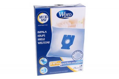WPRO Sac aspirateur mod&egrave;le 481281718628 pour aspirateur Universeel