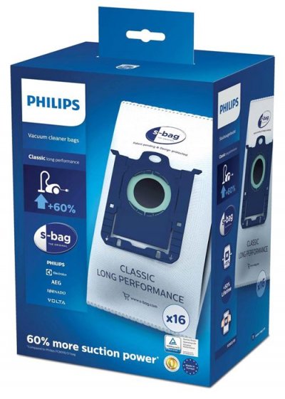 PHILIPS Sac aspirateur orig.sydney - mobilo s-bag 16packs - fc802105 - 