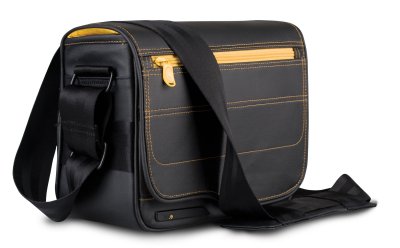 Sac bandouli&egrave;re pour appareil photo le reporter scout be.eznoir , jaune BE-100988