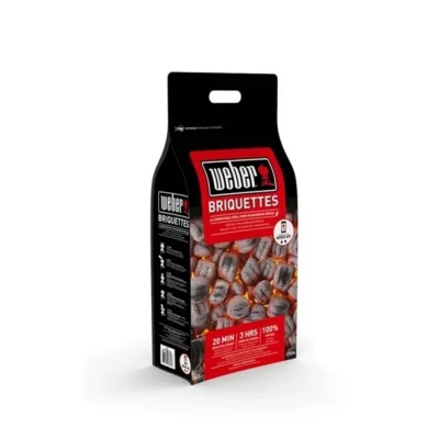 WEBER Sac de 8 kg de briquettes 