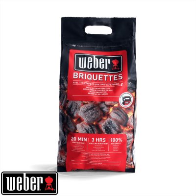 WEBER Sac de briquettes de charbon de bois  - 4 kg 