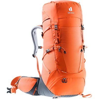 DEUTER Sac de randonnee  aircontact core 35 10 sl orange gris femme