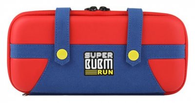 ARZOPA Sac de rangement dur pour Nintendo Switch Mario Rouge