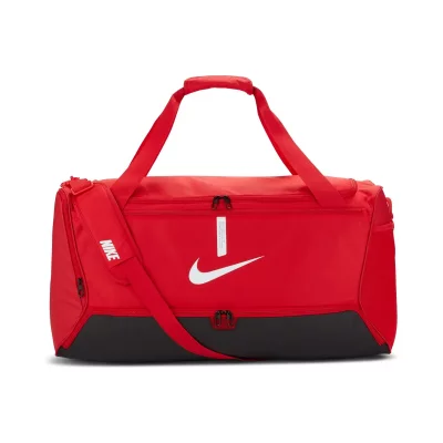 NIKE Sac de Sport Soccer, Taille Grande, Rouge Universit&eacute;/Noir/Blanc